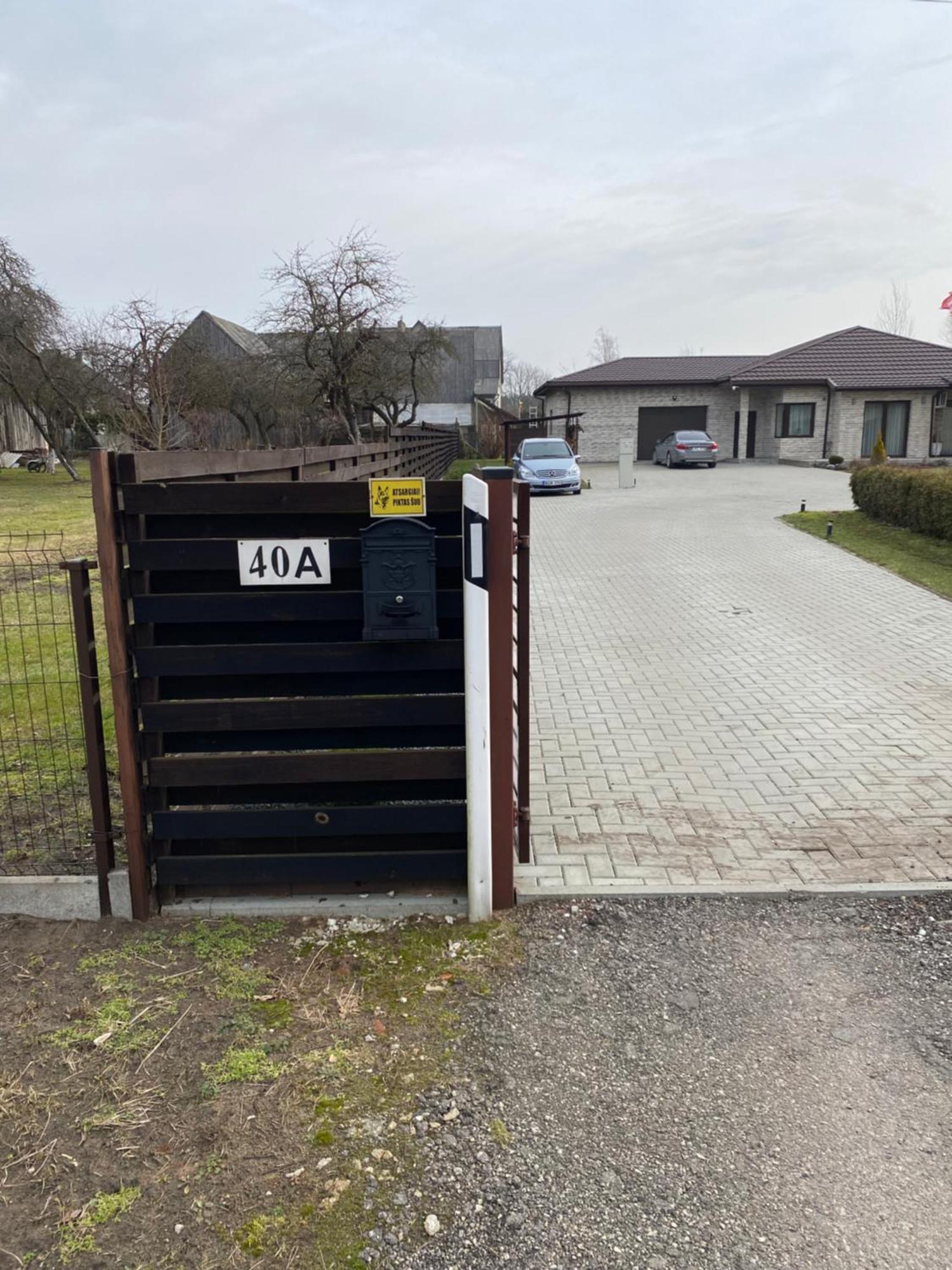Privatus Namas Silutė Exterior foto